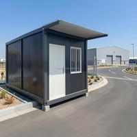 Casa Modular Económica, Desmontable y Prefabricada, Tipo Contenedor, para Estadías Temporales y Alojamiento de Trabajadores en Obras de Construcción