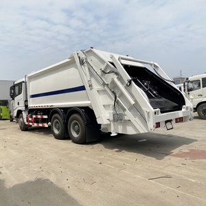 Camion compacteur de déchets multifonctionnel Shacman de haute qualité à chargement arrière à vendre - Product Image 4