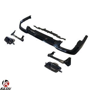 סיטונאי אוטומטי אביזרי M235i סגנון רכב אחורי פגוש מפזר עם טיפים עבור BMW F44 M טק - Product Image 3