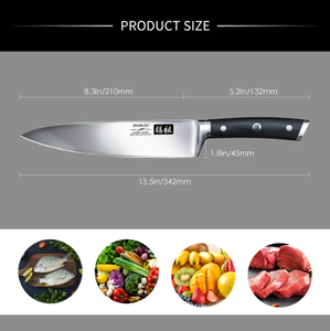 <span class=keywords><strong>SHAN</strong></span> <span class=keywords><strong>ZU</strong></span> Super Sharp <span class=keywords><strong>Chef</strong></span> Couteau À Fileter Cuisine Professionnelle Allemand Japonais Pakka Manche En Bois Cuisine <span class=keywords><strong>Chef</strong></span> <span class=keywords><strong>Couteaux</strong></span> Ensemble - Product Image 3