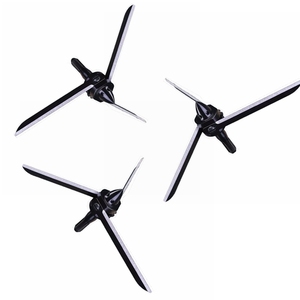 6 piezas de puntas de caza para caza de pavos, 120 grano, acero inoxidable 420, 3 cuchillas fijas para <span class=keywords><strong>arcos</strong></span> compuestos y recurvos, afiladas como un cuchillo - Product Image 1