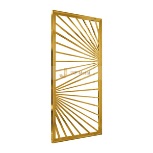 M125 Waterproof Stainless Steel <b>Folding</b> <b>Screen</b> Room Divider for Interior Decoration Elegant and Durable <b>Screens</b> & Room Dividers - Product Image 1