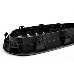1 paire de grilles de calandre avant noires à ligne simple pour BMW F39 X2 M35i XDrive20d XDrive28i SDrive20i 2018 2019 2020 Noir brillant - Product Image 5