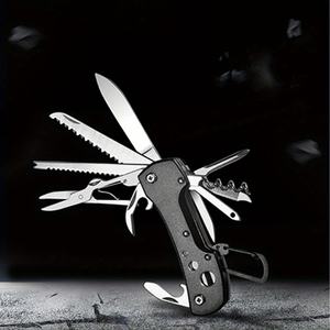 Couteau <span class=keywords><strong>suisse</strong></span> pliant d'extérieur personnalisé Couteau combiné multifonctionnel pour le camping et la <span class=keywords><strong>randonnée</strong></span> en plein air - Product Image 3