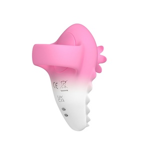 Mini Vibrador de Clítoris Rosa, Estimulador de Clítoris y Pecho para Mujeres, Vibrador de Dedo con Degradado Rosa para Orgasmos - Product Image 5