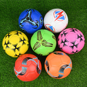 Ballon de football en PVC cousu à la machine, taille 2, pas cher, 95-100 grammes, mini ballon de football - Product Image 1