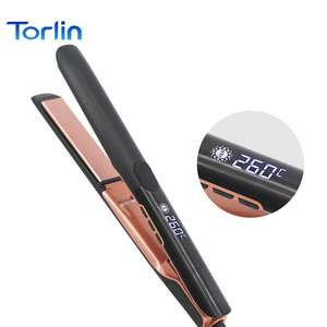 Torlin Electric Salon-Grade <strong>Thick</strong> <strong>Hair</strong> PTC Heater Negative Ion Flat Iron Ionic <strong>Hair</strong> <strong>Straightener</strong> <strong>for</strong> Barber Shops Household Use - Product Image 1