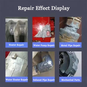 Colle pour roulette en acier Pâte de réparation pour métal AB Colle résistante à la chaleur <span class=keywords><strong>haute</strong></span> température Adhésif métallique et soudure liquide - Product Image 5