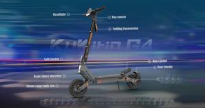 Scooter Urbano KuKirin G4 2026 para Adultos, Nuevo Guardabarros Delantero, Llantas de 11 Pulgadas, Frenos de Disco Dobles, para Reparto de Comida y Patrullaje - Product Image 3