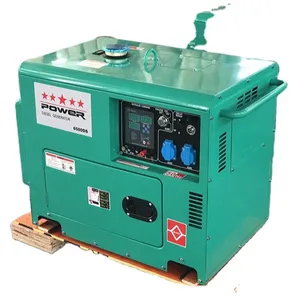 出售便携式电动静音柴油发电机220V 5KW