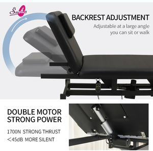 Lit fauteuil de massage pour salon de beauté de luxe moderne Lit spa japonais avec lit de pédicure 2 en 1 - Product Image 5