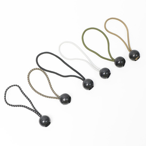 Corde elastiche a sfera da 6 pollici con corde elastiche elastiche lunghe da appendere per tende da sole regolabili per riparo, campeggio, carico, pali per tenda - Product Image 5