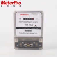 Novo tipo de MILAGRE/METERPRO Boa Qualidade Elétrica Monofásica Medidor de kWh