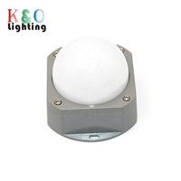 IP68 extérieur Étanche Cristal Transparent Couverture 3W RVB DMX Led Pixel Point Light
