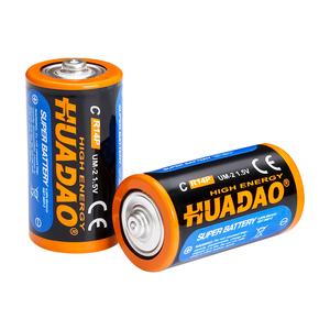 แบตเตอรี่คาร์บอนซิงค์ 1.5 โวลต์ ขนาด C รุ่น R14p สำหรับไฟฉายและเครื่องใช้ไฟฟ้าภายในบ้าน - Product Image 1