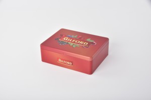 กล่องโลหะสี่เหลี่ยมบรรจุภัณฑ์ของขวัญสุดหรูพร้อมตัวแบ่งโลหะสำหรับลูกอมช็อกโกแลต - Product Image 3