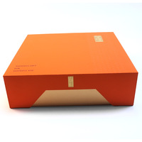 Boîtes en papier rigide écologiques de qualité alimentaire personnalisées avec impression offset et doublure en éponge pour gâteaux, bonbons, chocolats et autres produits alimentaires