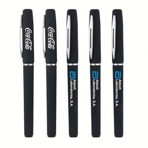 X615-1 Cheap Rubber Coated Soft Touch Advertise <b>Pen</b> Promotional Gift Ink <b>Pen</b> Stationery Custom Business Sublimation Gel PensWith - Product Image 1