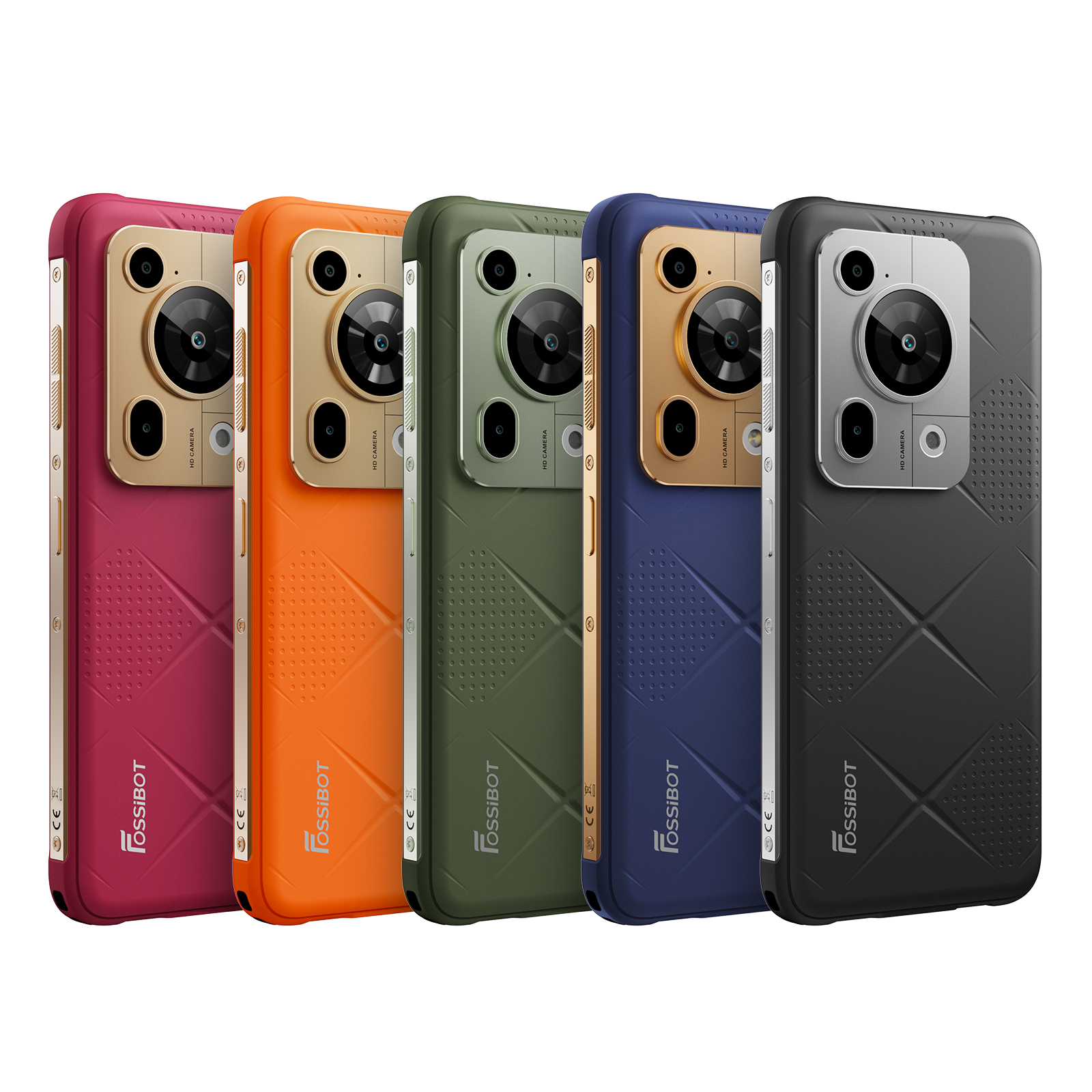 Fossibot F112 Pro頑丈なスマートフォンNFC 5Gモバイル8 + 256GB