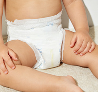 Offre Spéciale Couches jetables pour bébé en tissu non tissé haut de gamme, imperméables, imprimées 3D, anti-fuites, double couche, anti-fuites latérales