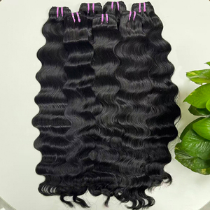 Lot de 3 extensions de <span class=keywords><strong>cheveux</strong></span> humains Remy non traités, qualité 10A, ondulation profonde, avec closure, vente en gros à prix abordable - Product Image 4