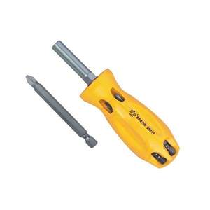 Juego de Destornilladores Cromados Multiusos 7 en 1, Eficiente y Ahorrador de Trabajo, con Trinquete Cardánico de Tres Vías, Antideslizante y Resistente al Aceite - Product Image 1