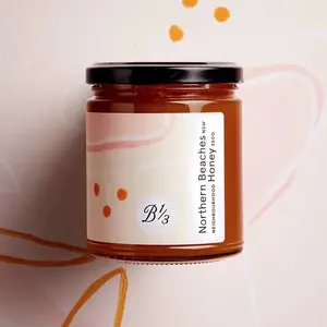 Tarro de cristal personalizado para miel, Calidad Alimentaria, excelente calidad