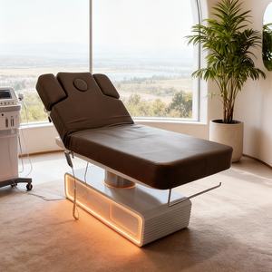 Vente directe d'usine : fauteuil électrique portable et réglable pour soins du visage, <span class=keywords><strong>lit</strong></span> <span class=keywords><strong>de</strong></span> shampooing, système à 3 moteurs, épilation, extensions <span class=keywords><strong>de</strong></span> cils, soins <span class=keywords><strong>de</strong></span> la peau - Product Image 3