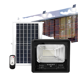 100W 6500K 15000lm Outdoor Ip65 Waterdichte Led Zonne-Energie Schijnwerpers Zonne-Energie Straat En Parkeerplaats Verlichting Voor Wegtoepassing - Product Image 3