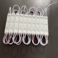 Module LED SMD d'intérieur 12V blanc chaud, série d'encapsulation à 3 LED, avec types IP65 2835/3014/3528/3030/3535/5050/5730