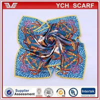 Foulard en soie carré vintage lisse personnalisé pour femmes accessoire élégant pour la saison de printemps 100% tissu en soie