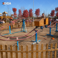 Équipement de jeu extérieur pour enfants, montagnes russes de jardin pour parcs commerciaux et projets d'attractions