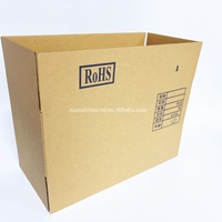 Caja de Envío Plegable Ecológica de Cartón Corrugado Impresa en CMYK Personalizada con MOQ Bajo