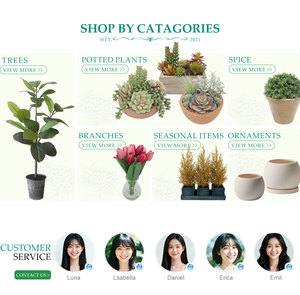 Planta de Hortensia Artificial, Lobularia <span class=keywords><strong>Maritima</strong></span> Artificial en Maceta de Cerámica con Acabado Esmaltado, Arbusto Realista con Flores para Decoración de Interiores - Product Image 2