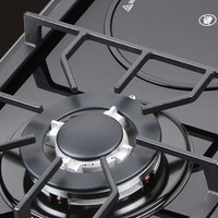 Cuisinière à gaz 3 feux et 1 électrique, 4 brûleurs, encastrable, plaques vitrocéramiques, gaz GPL/GN, pour cuisine domestique, fabrication OEM/ODM