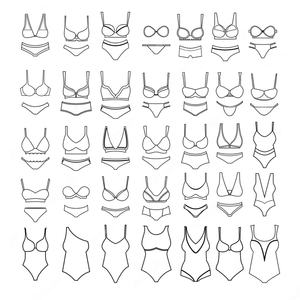 Traje de Baño Bikini 2025 para Mujer, Conjunto de Bikini Push-Up, Bikini con Tanga - Product Image 1