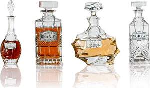 Venta caliente decantador etiquetas para licor decantador LabelGin Vodka Bourbon Whisky Brandy Ron Tequila - Product Image 2
