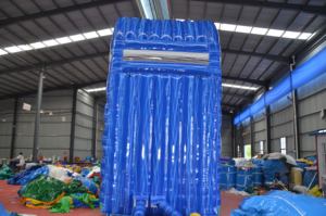 Scivoli Gonfiabili Personalizzati in PVC Blu Effetto Marmo per Parchi Acquatici, Scivoli Acquatici per Adulti da Interno/Esterno - Product Image 6