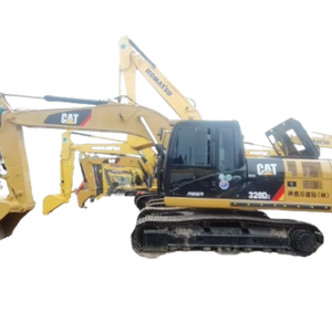 Excelente rendimiento de segunda mano para excavadora sobre orugas 320D 20 toneladas maquinaria de construcción mediana Isuzu Cummins Motor - Product Image 1