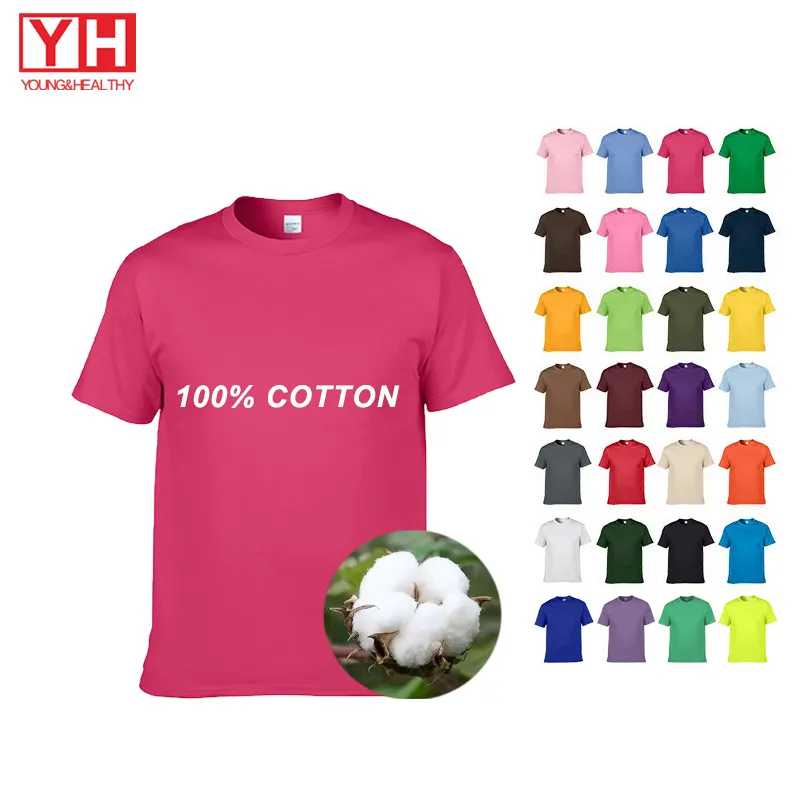 Logo boş T Shirt düz ağır pamuk lüks T Shirt baskı erkekler için Unisex rahat boş Tshirt örme düz boyalı katı desen