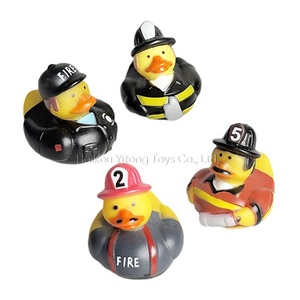 <span class=keywords><strong>Giocattoli</strong></span> da Bagno Personalizzati in PVC a Tema Vigili del Fuoco, Paperelle di Gomma per Bambini, Adatti per Bambini Piccoli, <span class=keywords><strong>Giocattoli</strong></span> Stampati per Vasca da Bagno - Product Image 5