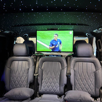 OSK HZ-2401 AV VGA 24 inci Manual lipat Rv Monitor layar TV 23.6 inci Monitor Bus On-board komputer Monitor12V24V