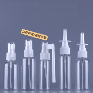 Botellas de Plástico con Gotero Nasal, Botellas de Plástico Rellenables con Pulverizador Nasal, Boca Puntiaguda, 30ml, 50ml - Product Image 3