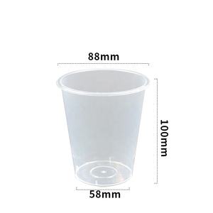 Coperchi in Plastica PET Monouso OEM con Logo Personalizzato per Tazze da Bubble Tea/Caffè 12oz/24oz, Birra, <span class=keywords><strong>Vino</strong></span>, Latte, Dolci e Snack - Product Image 6