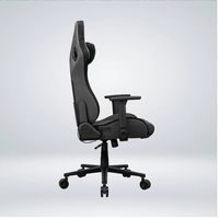 Chaise de jeu confortable pour fournisseur OEM, chaise PC réglable avec accoudoirs 4D en tissu pour adolescents et salles de jeu