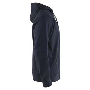 BLAKLADER - 336611588600S Sudadera con cremallera Azul marino oscuro-EAN 7330509910931 WORK HOODIES - Product Image 4