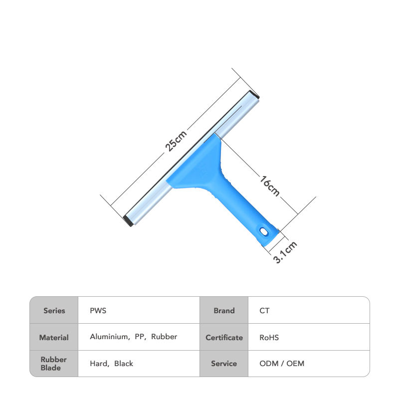 PWS 025ยางสีดำ25ซม