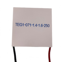 TEG1-071-1.4-1.6-250 Teg Seebeck Effet Peltier Module Dispositif solaire Poêle à bois Générateur d'énergie thermoélectrique haute température