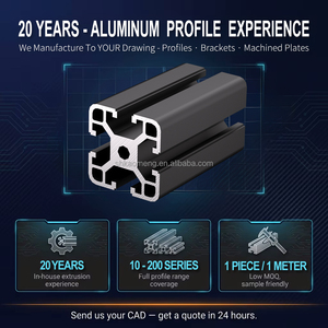 Profilato in Alluminio 4040 per Abitacolo Simulatore di Guida Sim Racing Anodizzato Argento Nero 6063 T5 Profili Industriali per Telai da Corsa - Product Image 2
