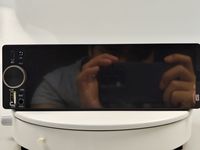 Autoradio MP5 avec écran tactile IPS de 6,86 pouces, simple DIN, lecteur BT, Carplay, Android Auto, système d'infodivertissement avec amplificateur, WiFi